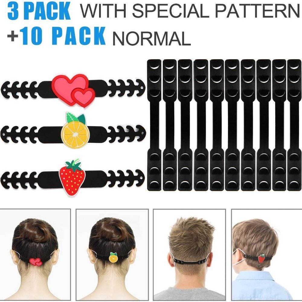 NEW In Pack 2 10 Pack Mask Hooks